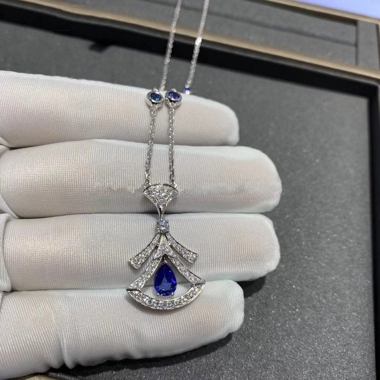 [✨ROSE✨]DREAM NECKLACE AGATE DIAMOND SILVER