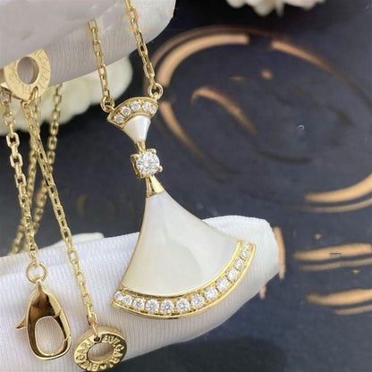 [✨ROSE✨]DREAM NECKLACE MOP GOLD DIAMOND