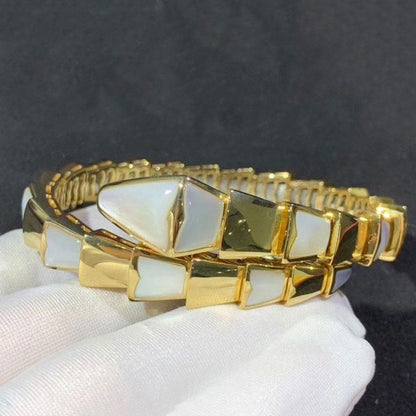[✨ROSE✨]SERPENTI BRACELET MOP GOLD