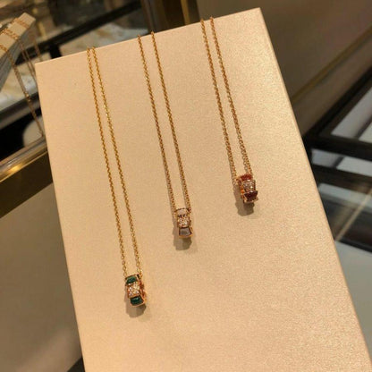 [✨ROSE✨]SERPENTI PEDANT DIAMOND NECKLACE