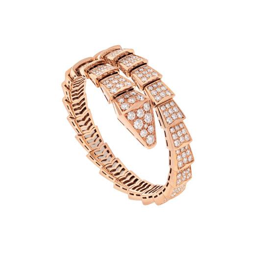 [✨ROSE✨]SERPENTI BRACELET 8MM PINK GOLD DIAMOND