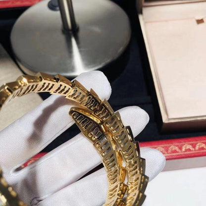 [✨ROSE✨]SERPENTI BRACELET 8MM GOLD DIAMOND