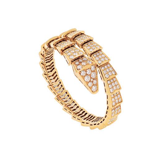 [✨ROSE✨]SERPENTI BRACELET 8MM GOLD DIAMOND