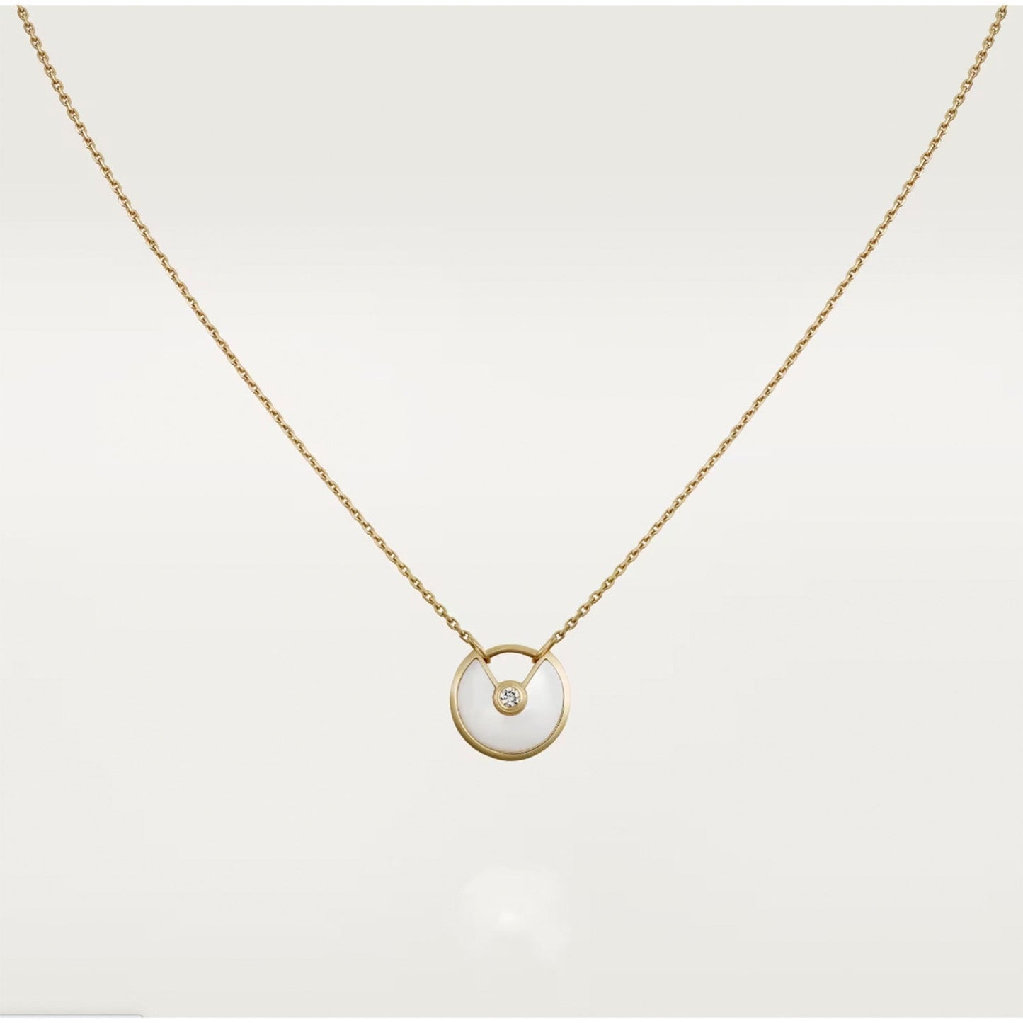 [✨ROSE✨]AMULETTE ROSE GOLD MOP NECKLACE