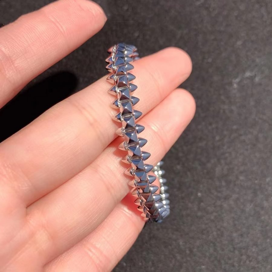 [✨ROSE✨]CLASH SILVER BRACELET