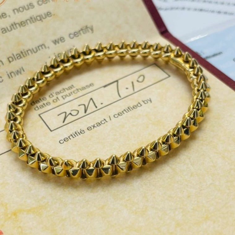 [✨ROSE✨]CLASH GOLD BRACELET