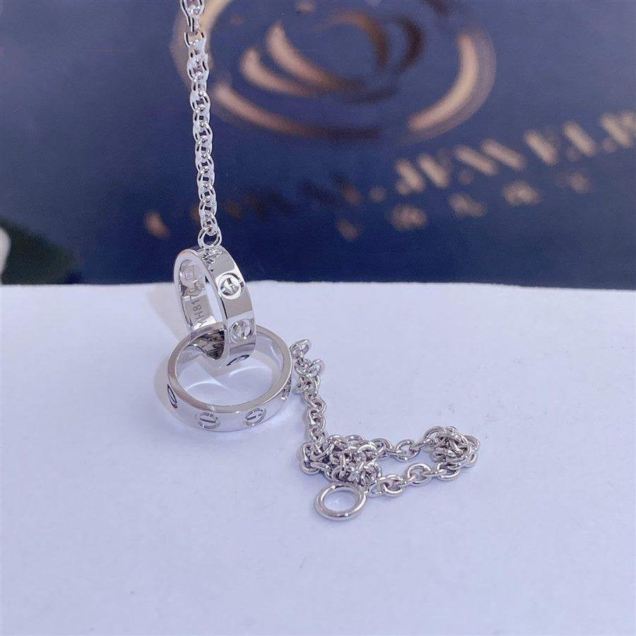 [✨ROSE✨]LOVE BRACELET DOUBLE RING