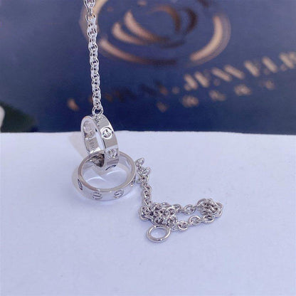 [✨ROSE✨]LOVE BRACELET DOUBLE RING