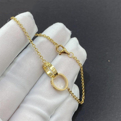 [✨ROSE✨]LOVE BRACELET DOUBLE RING