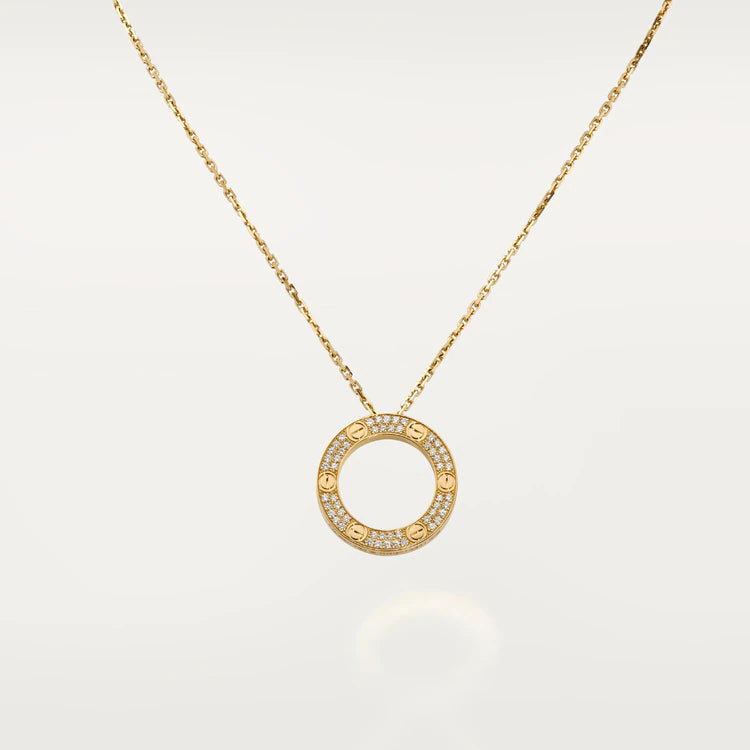 [✨ROSE✨]LOVE NECKLACE ADJUSTABLE ROSE GOLD