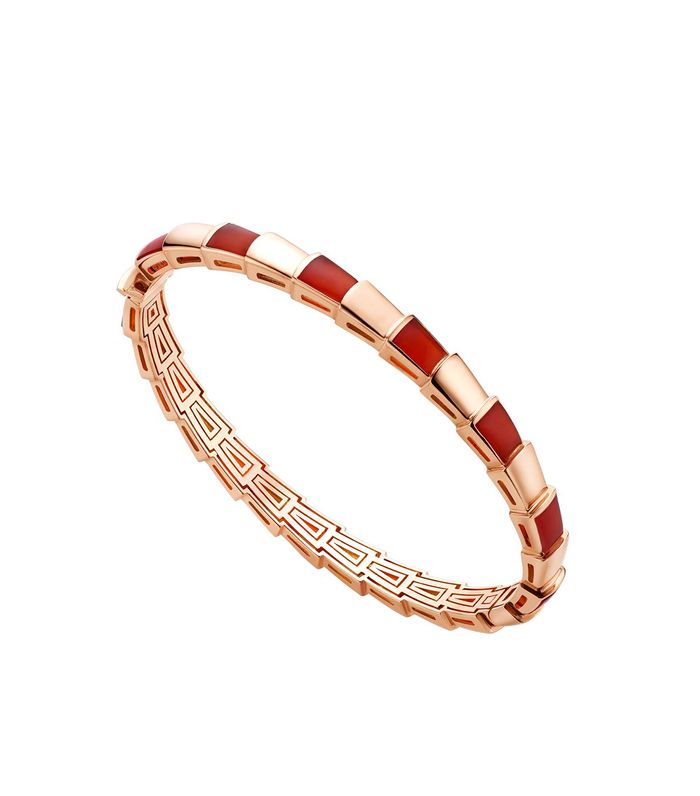 [✨ROSE✨]SERPENTI BRACELET PINK GOLD RUBELLITE