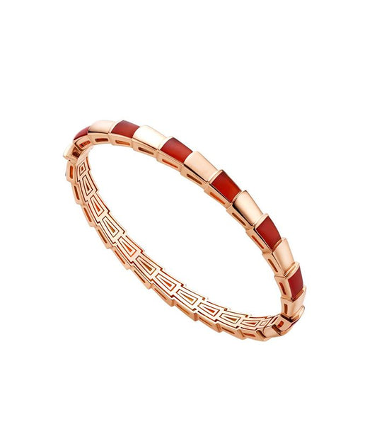 [✨ROSE✨]SERPENTI BRACELET PINK GOLD RUBELLITE