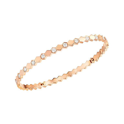 [✨ROSE✨]BEE LOVE SILVER DIAMOND BRACELET