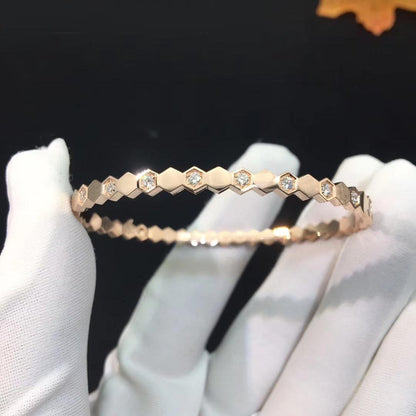 [✨ROSE✨]BEE LOVE SILVER DIAMOND BRACELET