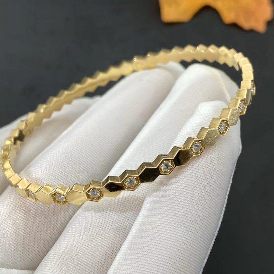 [✨ROSE✨]BEE LOVE GOLD DIAMOND BRACELET