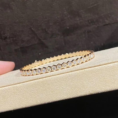 [✨ROSE✨]BEE LOVE GOLD BRACELET FULL DIAMOND