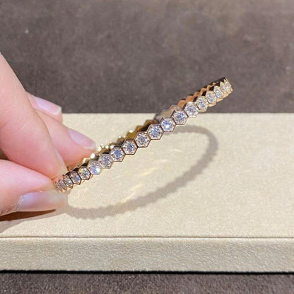 [✨ROSE✨]BEE LOVE GOLD BRACELET FULL DIAMOND