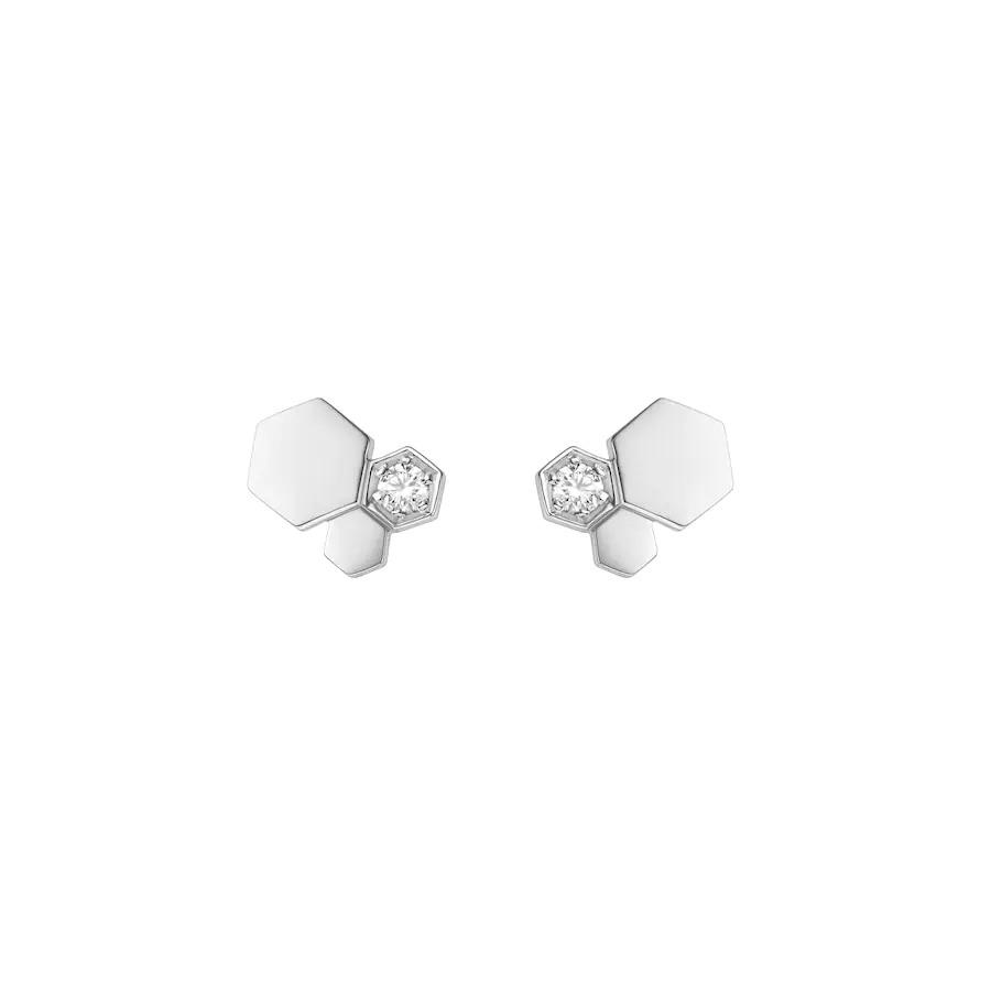 [✨ROSE✨]BEE LOVE SILVER DIAMOND EARRINGS