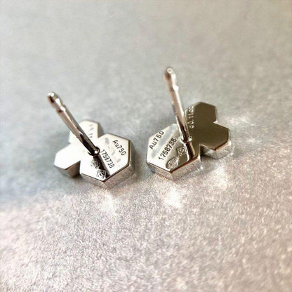 [✨ROSE✨]BEE LOVE SILVER DIAMOND EARRINGS