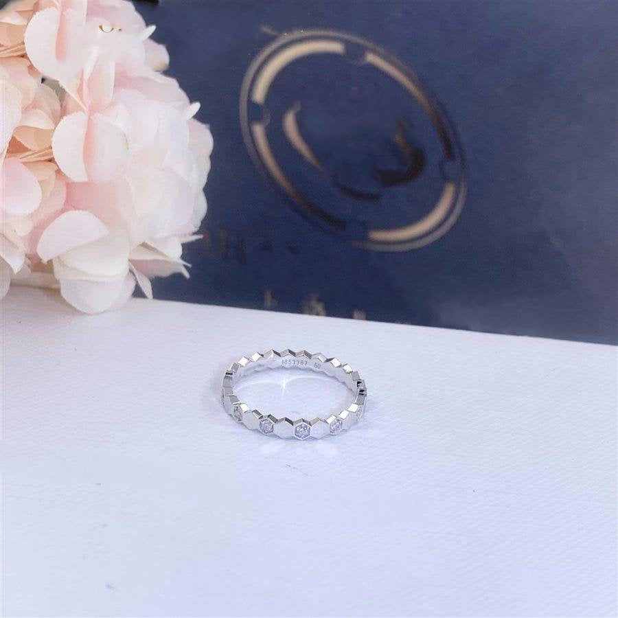 [✨ROSE✨]BEE LOVE RING SILVER DIAMOND