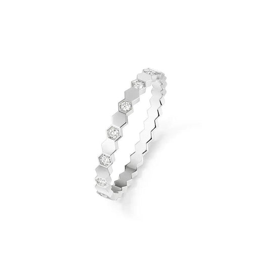 [✨ROSE✨]BEE LOVE RING SILVER DIAMOND