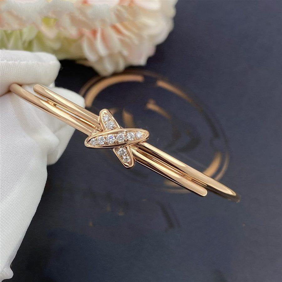 [✨ROSE✨]JEUX DE BRACELET PINK GOLD DIAMONDS