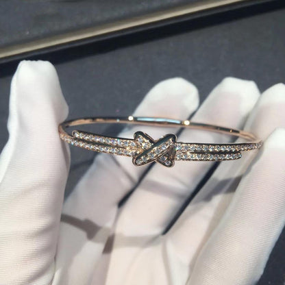 [✨ROSE✨]JEUX DE BRACELET DIAMONDS PINK GOLD