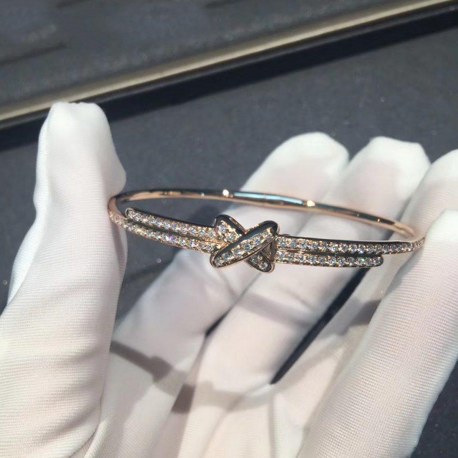 [✨ROSE✨]JEUX DE BRACELET DIAMONDS PINK GOLD