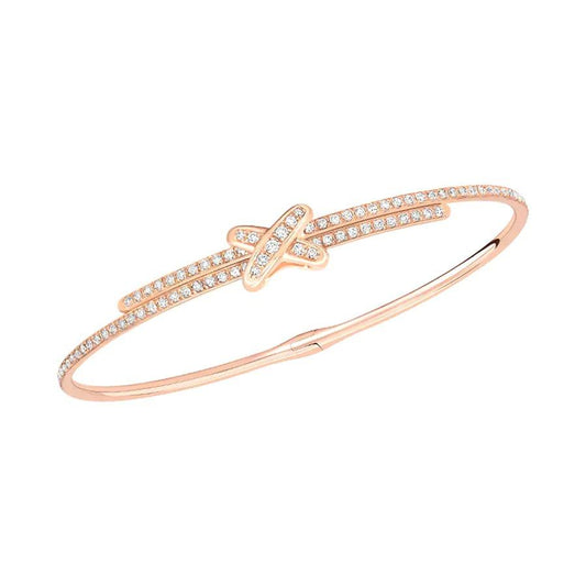 [✨ROSE✨]JEUX DE BRACELET DIAMONDS PINK GOLD