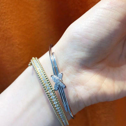 [✨ROSE✨]JEUX DE BRACELET SILVER DIAMONDS