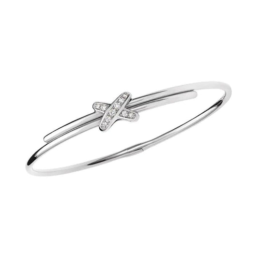 [✨ROSE✨]JEUX DE BRACELET SILVER DIAMONDS