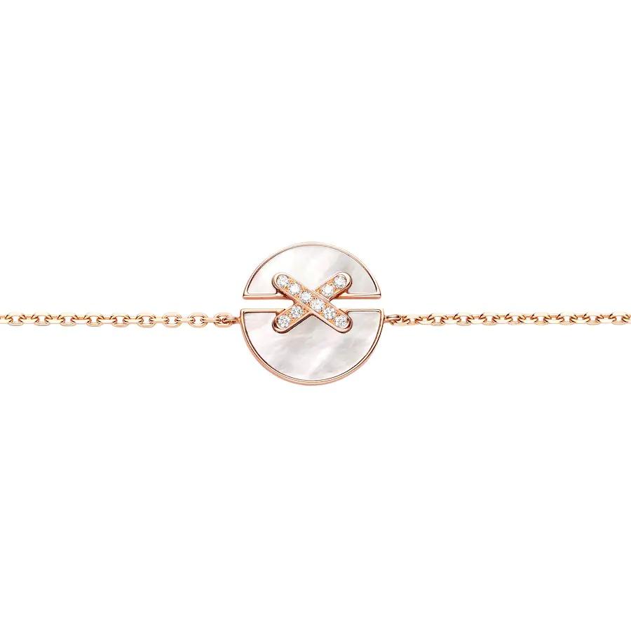 [✨ROSE✨]JEUX DE BRACELET MOP PINK GOLD DIAMONDS