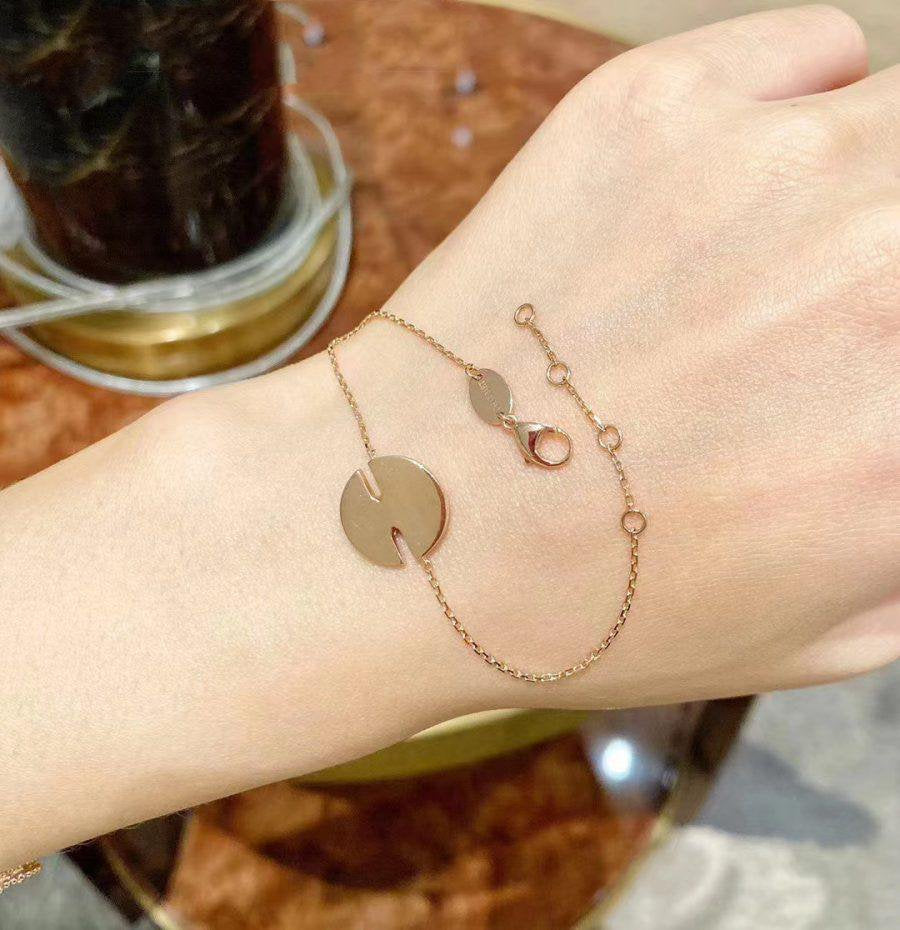 [✨ROSE✨]JEUX DE BRACELET MOP PINK GOLD DIAMONDS