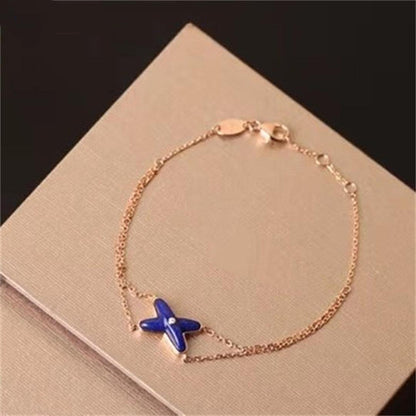 [✨ROSE✨]Hollow Design Four-Leaf Clover Flower Shape Ring