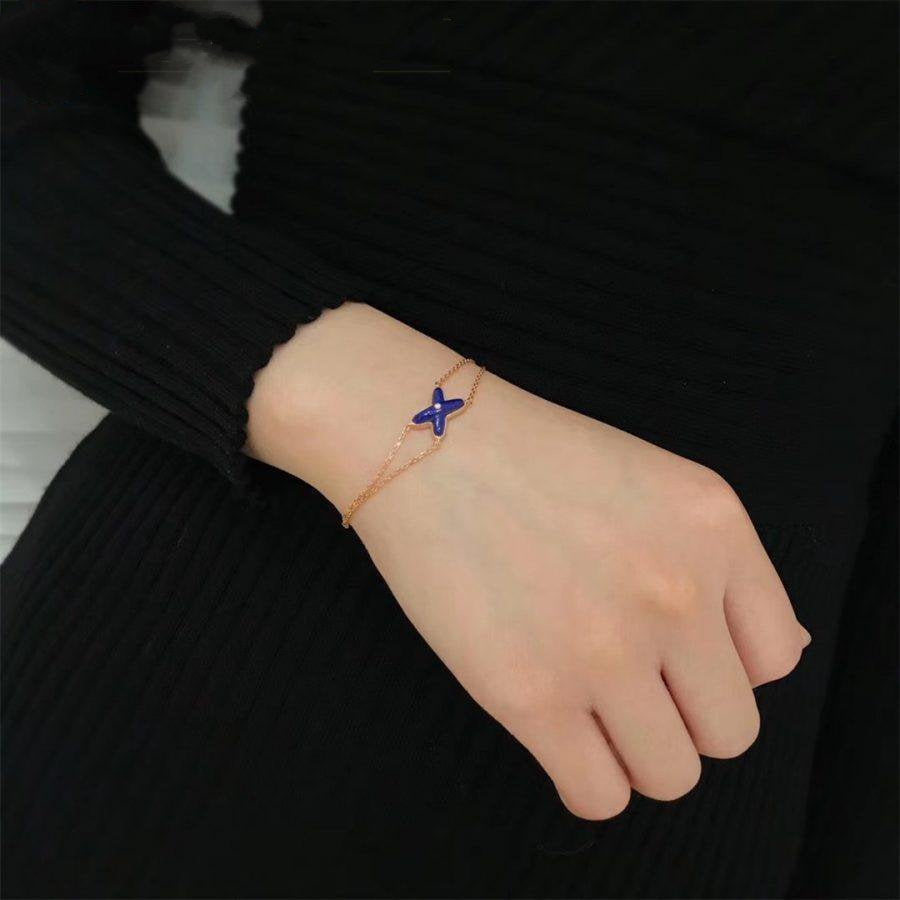 [✨ROSE✨]Hollow Design Four-Leaf Clover Flower Shape Ring