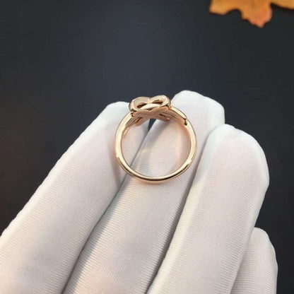 [✨ROSE✨]JEUX DE PINK GOLD DIAMOND RING