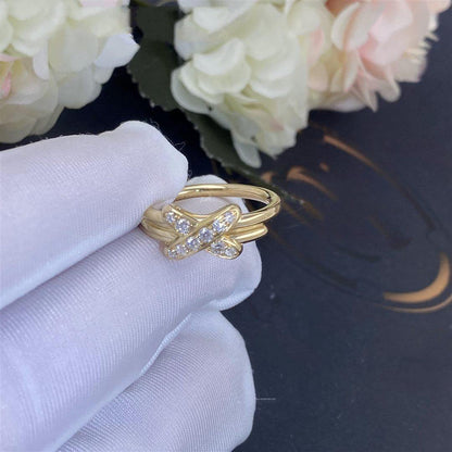 [✨ROSE✨]JEUX DE GOLD DIAMOND RING