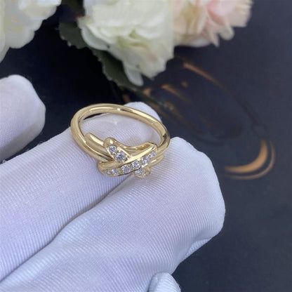 [✨ROSE✨]JEUX DE GOLD DIAMOND RING