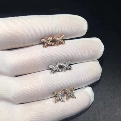 [✨ROSE✨]JEUX DE DIAMOND EARRINGS