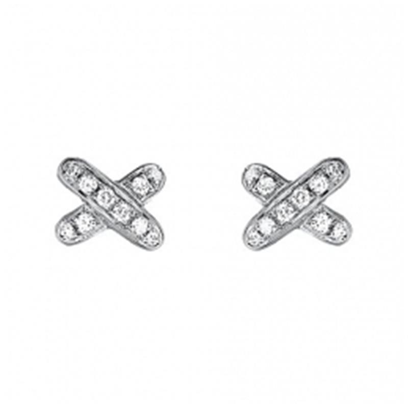 [✨ROSE✨]JEUX DE DIAMOND EARRINGS