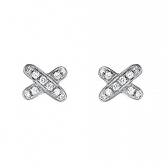 [✨ROSE✨]JEUX DE DIAMOND EARRINGS