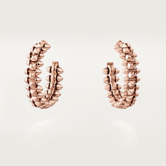 [✨ROSE✨]CLASH SMALL HOOP EARRINGS