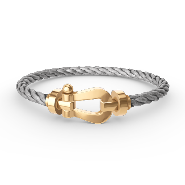 [✨ROSE✨]FORCE LARGE HORSESHOE NO DIAMOND BRACELET GOLD