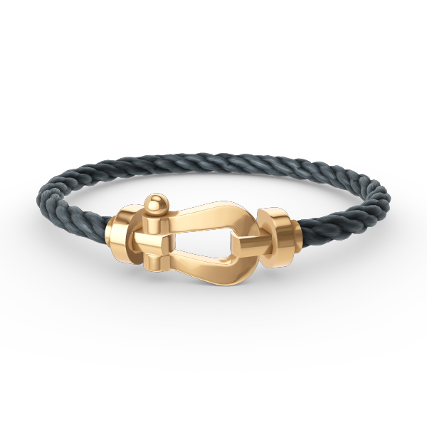 [✨ROSE✨]FORCE LARGE HORSESHOE NO DIAMOND BRACELET GOLD