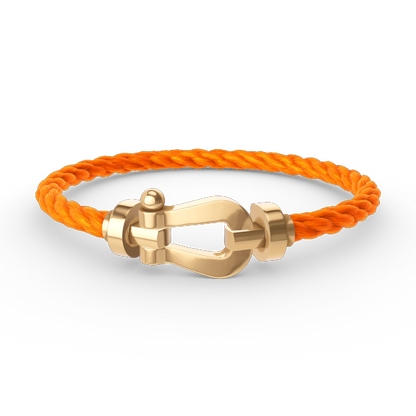 [✨ROSE✨]FORCE LARGE HORSESHOE NO DIAMOND BRACELET GOLD