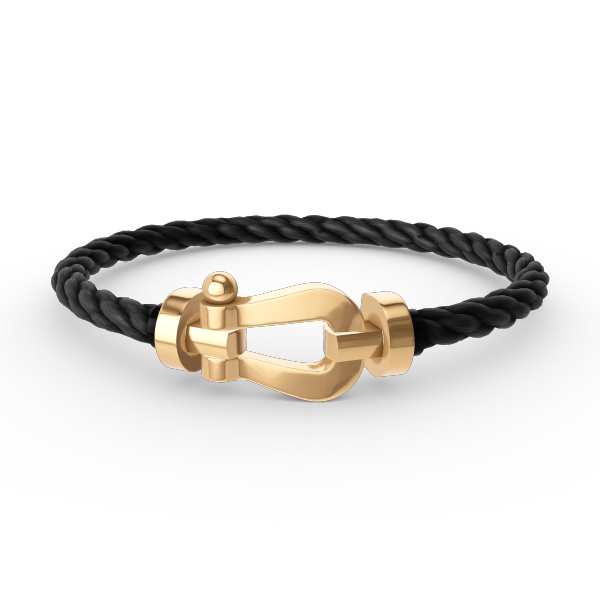 [✨ROSE✨]FORCE LARGE HORSESHOE NO DIAMOND BRACELET GOLD