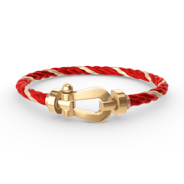 [✨ROSE✨]FORCE LARGE HORSESHOE NO DIAMOND BRACELET GOLD