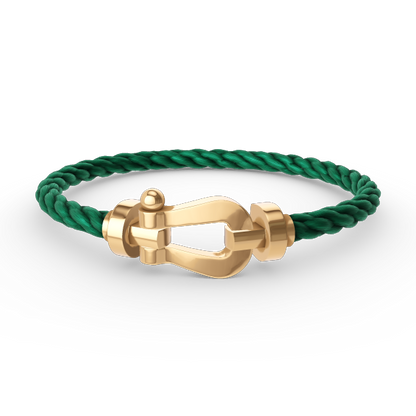 [✨ROSE✨]FORCE LARGE HORSESHOE NO DIAMOND BRACELET GOLD
