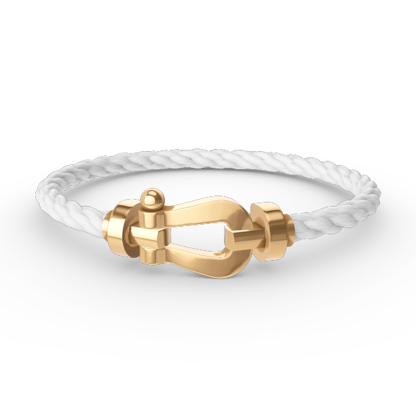 [✨ROSE✨]FORCE LARGE HORSESHOE NO DIAMOND BRACELET GOLD