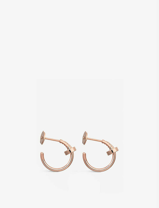 [✨ROSE✨]JUSTE EARRINGS PINK GOLD